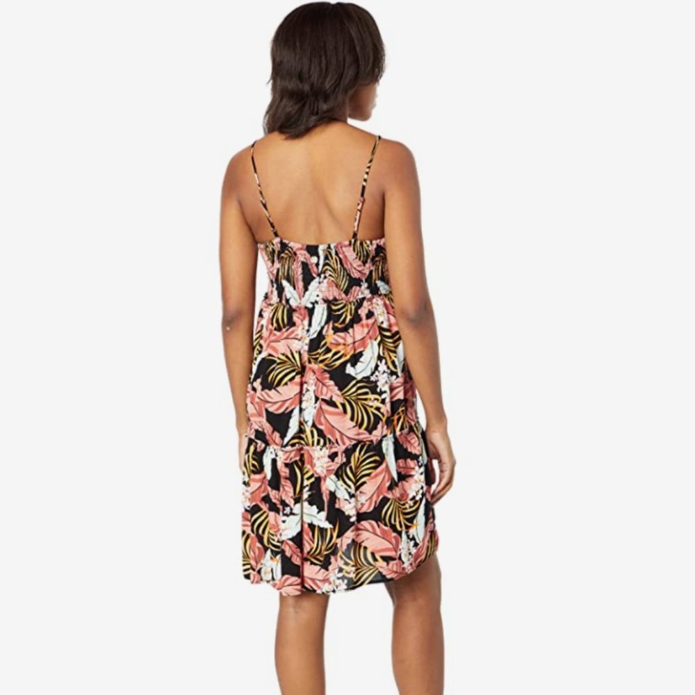 NWT! Rip Curl Namotu Cover-Up Yardage Print‎ Black SMALL - Picture 2 of 4